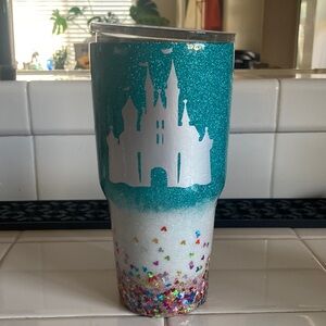 Yeti Black and Silver Tumbler Lid